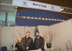 Berry Log are importers of blueberry plants and choir pete substrates whle they also grow blueberries for export. Father and son Aleksander and Dimitije Milic proudly showing their trees.